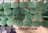 CNG3706 15.5 inches 15*20mm oval rough green aventurine beads