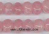 CNG41 15.5 inches 11*15mm nuggets rose quartz gemstone beads