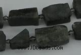 CNG5246 15.5 inches 8*12mm - 15*25mm nuggets labradorite beads