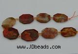 CNG5317 15.5 inches 25*35mm - 35*45mm freeform agate beads