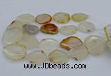 CNG5363 15.5 inches 20*30mm - 35*45mm faceted freeform agate beads