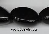 CNG55 15.5 inches 10*12mm - 20*35mm nuggets black agate beads