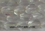 CNG555 15.5 inches 7*10mm nuggets white crystal beads