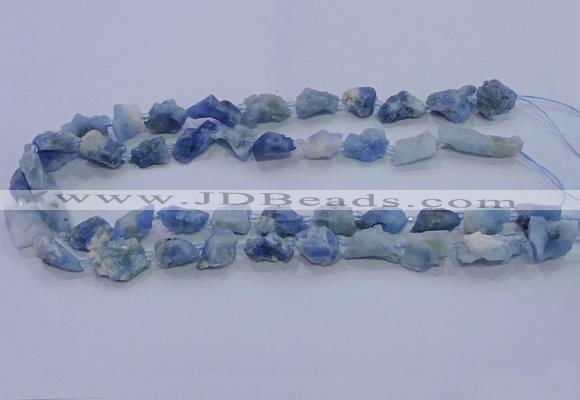 CNG5725 10*14mm - 12*16mm nuggets aquamarine beads wholesale