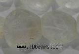 CNG573 15.5 inches 16*18mm nuggets white crystal beads