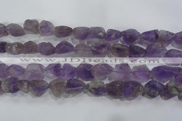 CNG574 15.5 inches 16*18mm nuggets amethyst gemstone beads