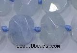 CNG5808 15.5 inches 10*14mm - 12*16mm faceted freeform aquamarine beads