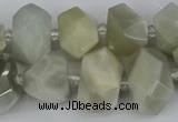 CNG5832 15.5 inches 12*16mm - 15*20mm faceted nuggets moonstone beads