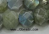 CNG5874 15.5 inches 8*12mm - 12*16mm faceted freeform labradorite beads