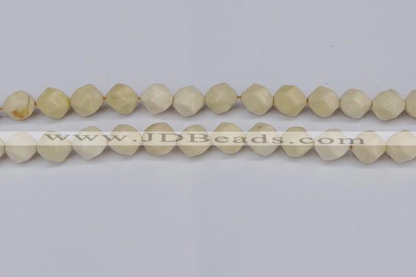 CNG6049 15.5 inches 12mm faceted nuggets jasper beads