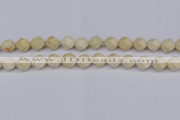 CNG6122 15.5 inches 8mm faceted nuggets jasper beads