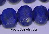 CNG6315 15.5 inches 13*18mm - 15*20mm faceted freeform lapis lazuli beads