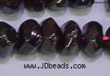 CNG6382 15.5 inches 6*14mm - 8*14mm nuggets red garnet beads