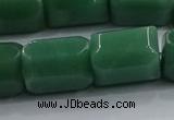 CNG6415 15.5 inches 15*20mm faceted nuggets green aventurine beads