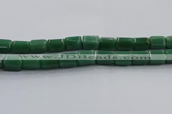 CNG6415 15.5 inches 15*20mm faceted nuggets green aventurine beads