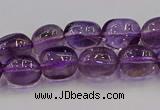 CNG6853 15.5 inches 8*12mm - 10*14mm nuggets amethyst beads