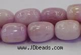 CNG6878 15.5 inches 12*16mm - 13*18mm nuggets pink kunzite beads