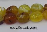 CNG6881 15.5 inches 12*16mm - 13*18mm nuggets yellow opal beads