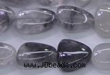 CNG691 15.5 inches 13*18mm - 15*16mm freeform cloudy quartz Beads