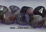 CNG6939 12*16mm - 13*18mm faceted nuggets Botswana agate beads