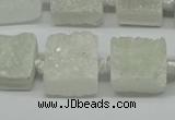 CNG7000 15.5 inches 14mm - 16mm freeform druzy agate beads