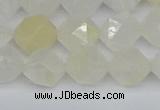 CNG7287 15.5 inches 10mm faceted nuggets white moonstone beads