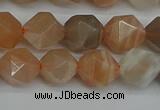 CNG7292 15.5 inches 10mm faceted nuggets moonstone beads