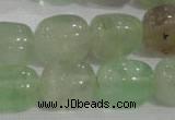 CNG736 15.5 inches 13*18mm nuggets fluorite beads wholesale