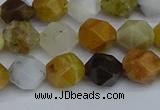 CNG7371 15.5 inches 8mm faceted nuggets mixed opal beads