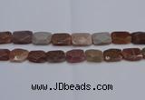 CNG7486 15.5 inches 18*25mm - 20*30mm faceted freeform sunstone beads