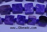 CNG7546 15.5 inches 6*8mm - 10*12mm freeform charoite beads