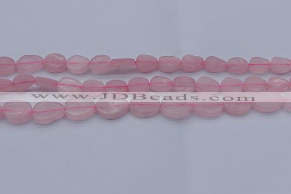 CNG7571 15.5 inches 10*14mm - 13*18mm freeform rose quartz beads