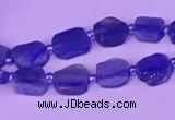 CNG7612 15.5 inches 8*9mm - 10*12mm freeform kyanite beads