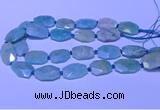 CNG7625 20*30mm - 22*32mm faceted freeform amazonite beads