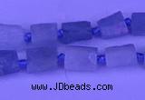 CNG7632 15.5 inches 5*6mm - 8*10mm nuggets aquamarine beads