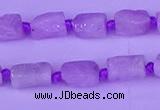 CNG7635 15.5 inches 5*7mm - 8*10mm nuggets kunzite beads