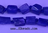 CNG7644 15.5 inches 5*6mm - 6*8mm nuggets blue kyanite beads