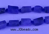 CNG7645 15.5 inches 5*6mm - 6*8mm nuggets tanzanite beads