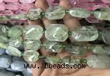 CNG7804 15.5 inches 13*18mm - 18*25mm faceted freeform prehnite beads