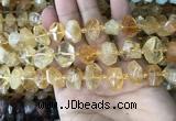 CNG7899 15.5 inches 10*14mm - 13*18mm faceted nuggets citrine beads