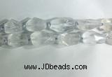 CNG7950 15.5 inches 15*25mm - 20*40mm nuggets white crystal beads