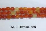 CNG8118 15.5 inches 8*12mm nuggets agate beads wholesale