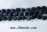 CNG8144 15.5 inches 8*12mm nuggets striped agate beads wholesale