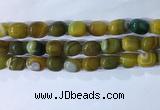 CNG8236 15.5 inches 12*16mm nuggets striped agate beads wholesale