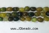 CNG8258 15.5 inches 13*18mm nuggets agate beads wholesale