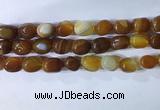 CNG8266 15.5 inches 13*18mm nuggets striped agate beads wholesale