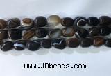 CNG8280 15.5 inches 13*18mm nuggets striped agate beads wholesale