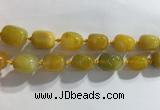 CNG8290 15.5 inches 15*20mm nuggets agate beads wholesale