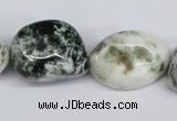 CNG83 15.5 inches 15*20mm - 20*35mm nuggets tree agate beads