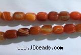 CNG8314 15.5 inches 15*20mm nuggets striped agate beads wholesale